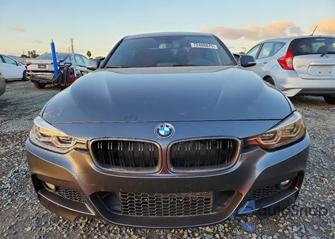 2016 BMW 340 I z USA, uszkodzony, nr VIN WBA8B3C52GK383747